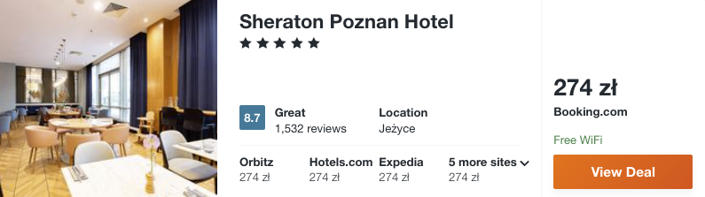 zarezerwuj hotel w poznaniu