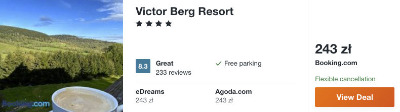 zarezerwuj hotel w kotlinie