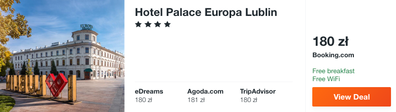 zarezerwuj hotel w lublinie