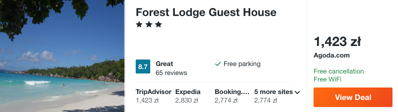 zarezerwuj hotel na seszelach