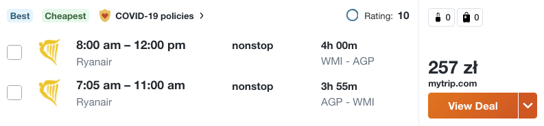 zarezerwuj loty na teneryfe