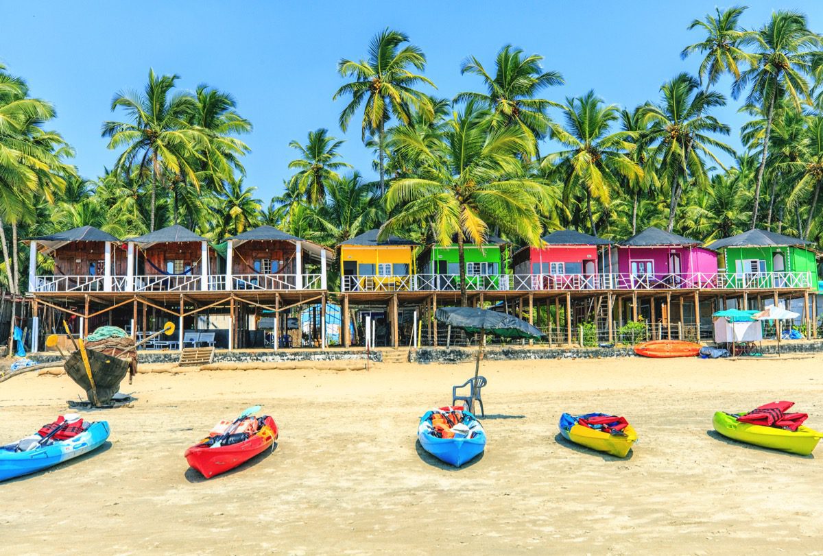 Egzotyka i tropiki w Goa 🌴🏖️ 11 przy plaży Baga Beach za 3851 PLN (ze śniadaniami) 🍳🍹