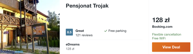 zarezerwuj hotel w kotlinie