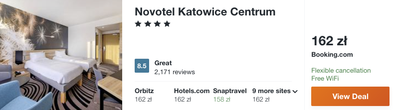 zarezerwuj hotel w katowicach