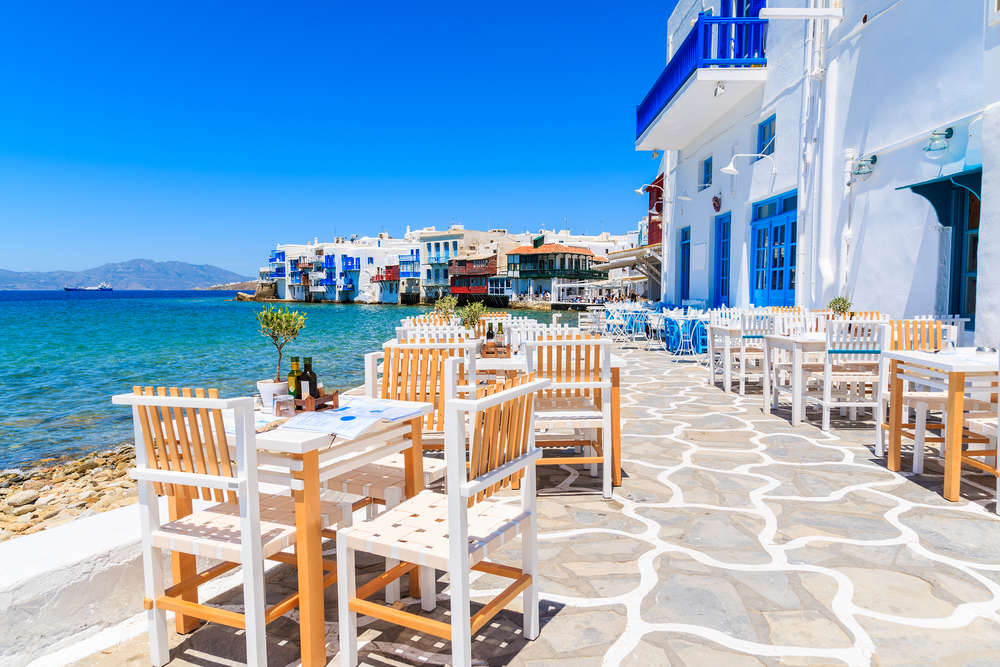 restauracja na mykonos