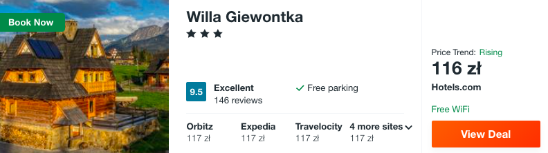 zarezerwuj hotel w tatrach