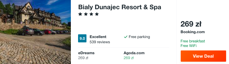 zarezerwuj hotel w tatrach