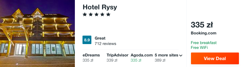 zarezerwuj hotel w tatrach