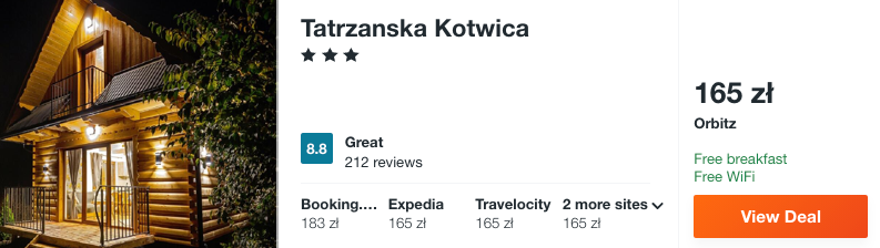 zarezerwuj hotel w tatrach