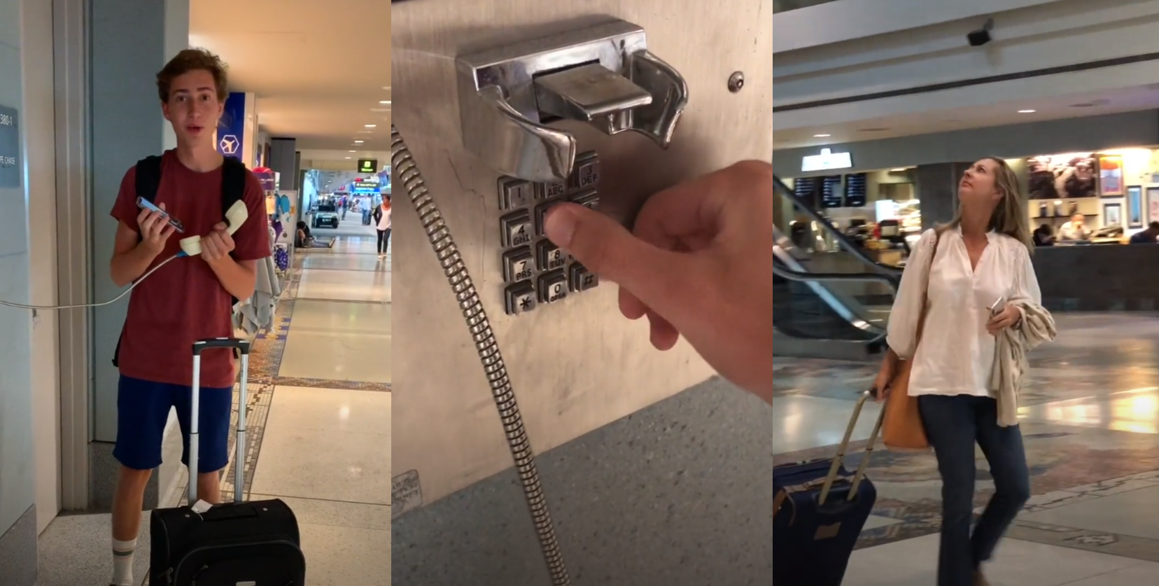 Pasażer dla żartu przejął sterowanie lotniskowym nagłośnieniem? Film wywołał burzę!