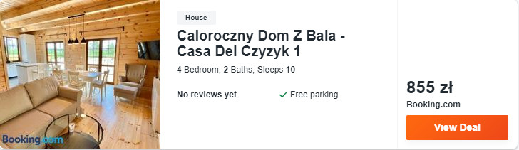 rezerwacja noclegu