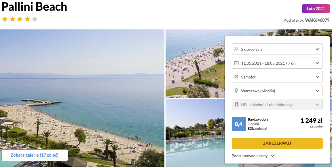 zarezerwuj wczasy w grecji