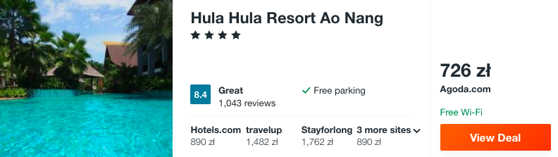 zarezerwuj hotel w krabi