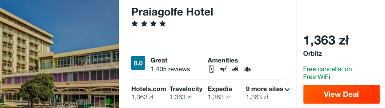zarezerwuj hotel w portugalii