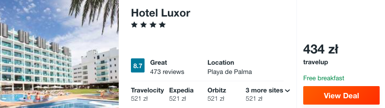 zarezerwuj hotel na majorce