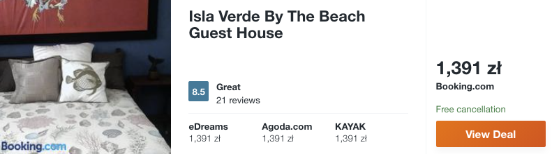 zarezerwuj hotel na portoryko