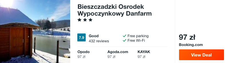 zarezerwujcie hotel w bieszczadach