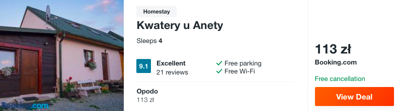 zarezerwujcie hotel w bieszczadach