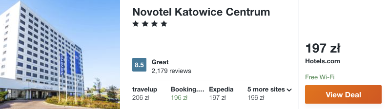 zarezerwuj hotel w katowicach