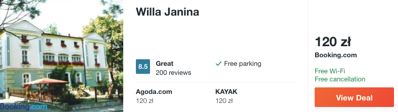 zarezerwuj hotel w kotlinie