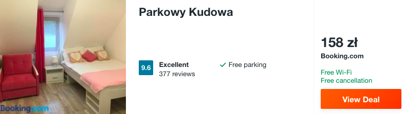 zarezerwuj hotel w kotlinie