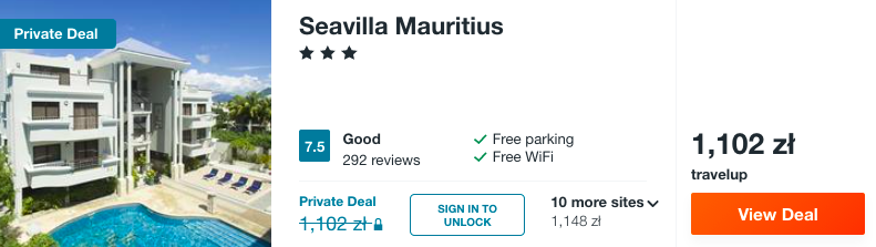 zarezerwuj hotel na mauritiusie