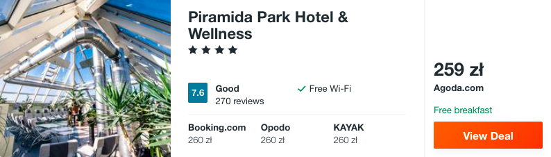 zarezerwuj hotel w tychach