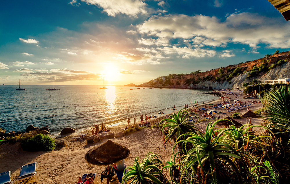 plaża na ibizie