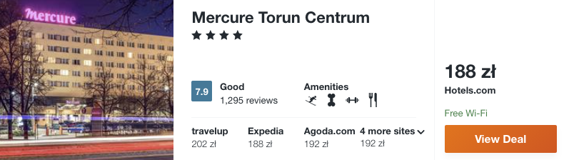 zarezerwuj hotel w toruniu