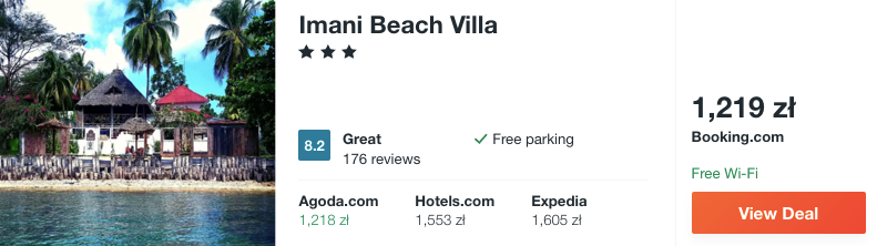 zarezerwuj hotel na zanzibarze