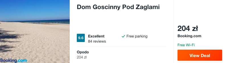 zarezerwuj hotel nad morzem