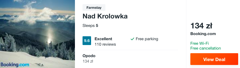 zarezerwujcie hotel w bieszczadach