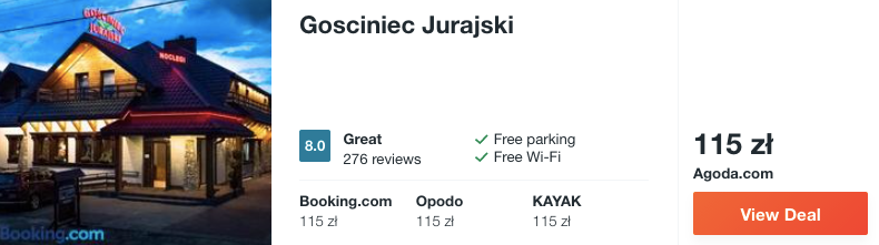 zarezerwuj hotel w jurze