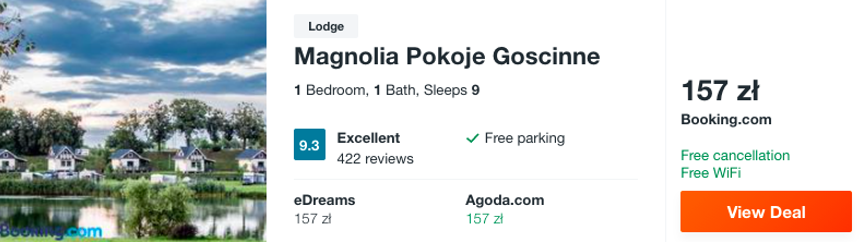 zarezerwuj hotel w malborku