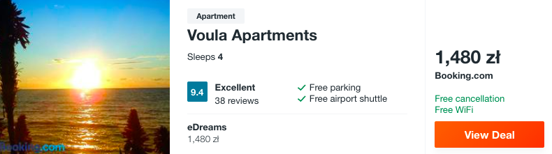 zarezerwuj hotel w grecji