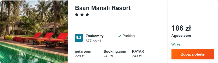 zarezerwuj hotel w tajlandii