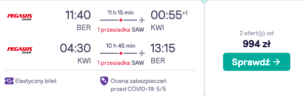 zarezerwuj loty do kuwejtu