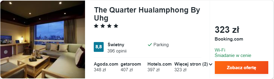 zarezerwuj hotel w tajlandii