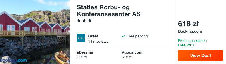 zarezerwuj hotel w norwegii