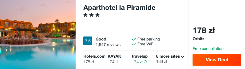 zarezerwuj hotel na fue