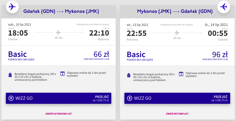 zarezerwuj loty na mykonos