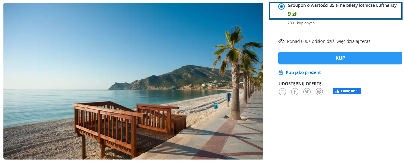 rezerwacja groupon