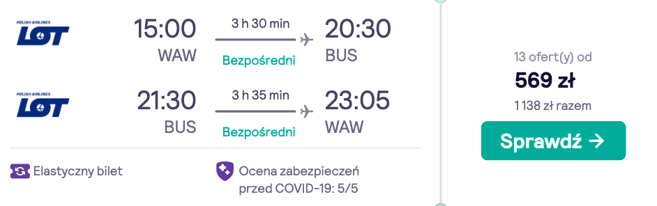 zarezerwuj loty do batumi