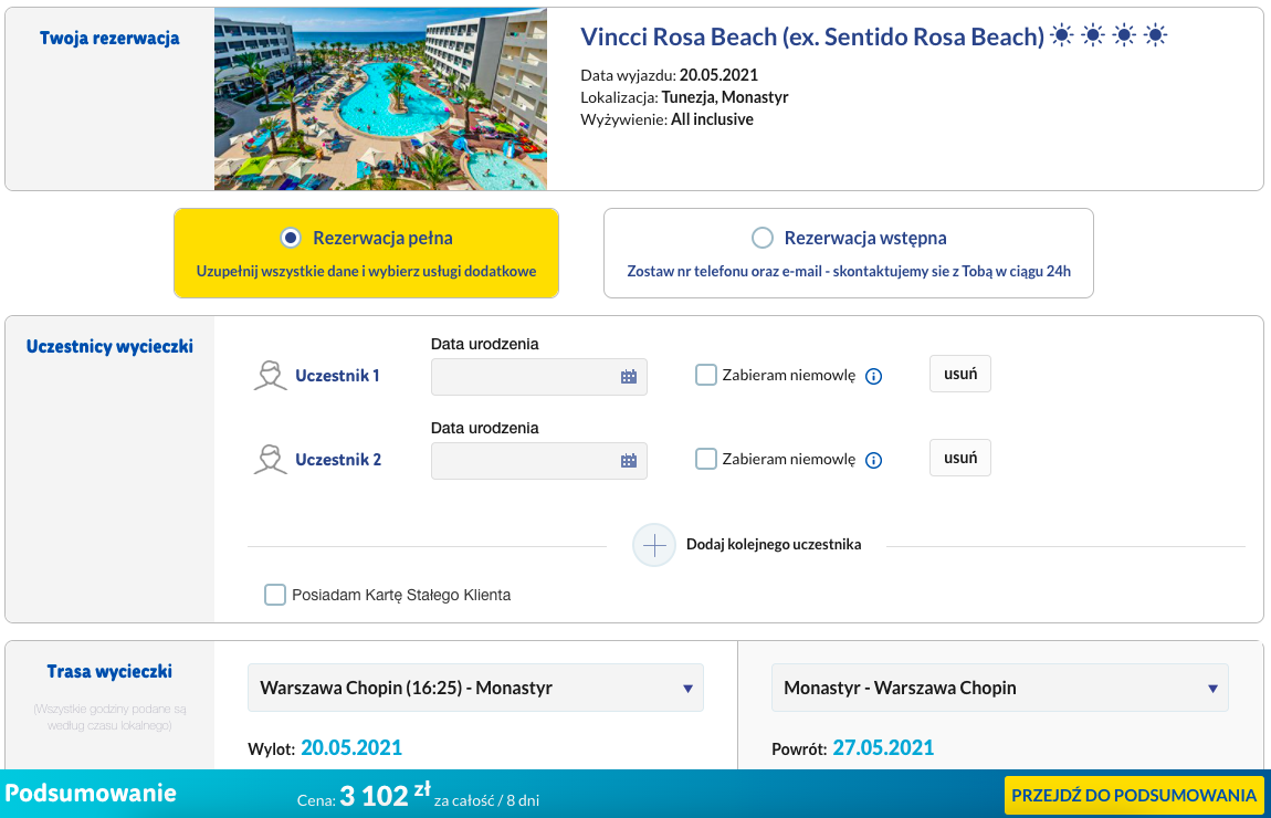 zarezerwuj wczasy w tunezji