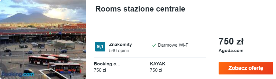 zarezerwuj hotel w neapolu