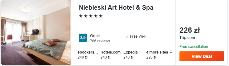 rezerwacja hotelu