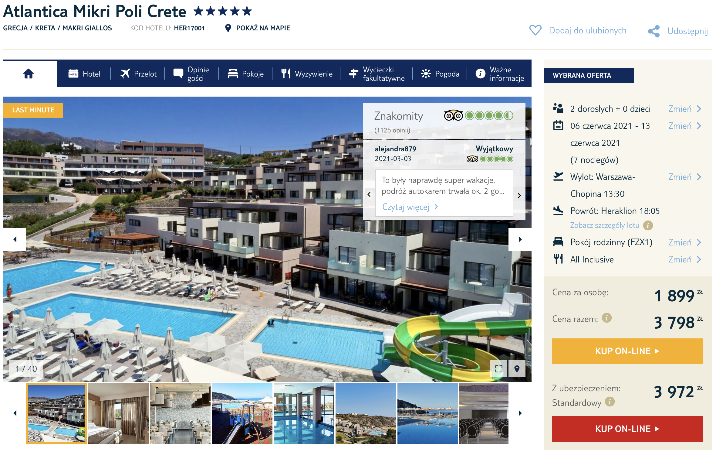 zarezerwuj wczasy na krecie