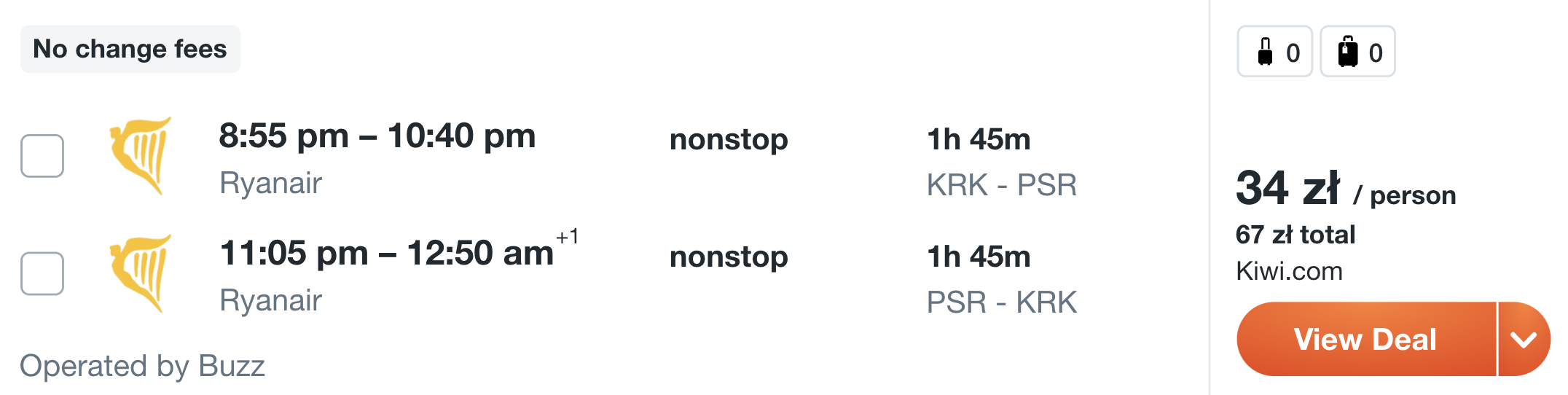 zarezerwuj lot do włoch