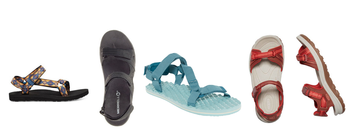 Na wakacyjne wyjazdy, cieplejsze dni oraz nad wodę: świetnie wykonane sandały Keen, Merrell, Teva i The North Face od 122 PLN