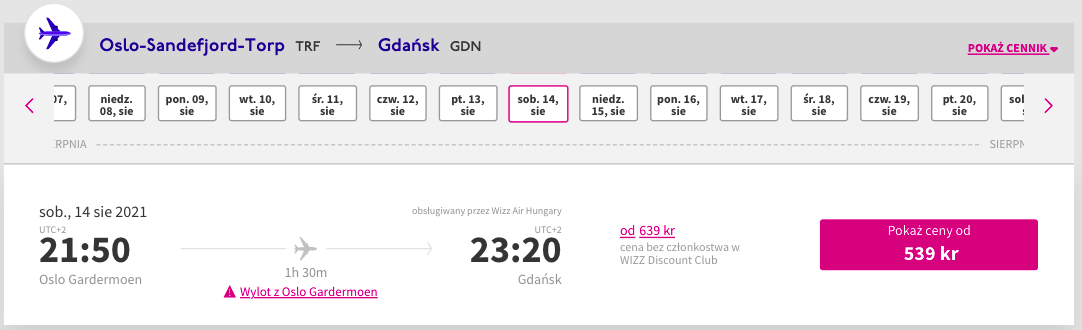 zarezerwuj loty na spitsbergen